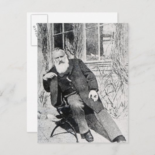 Johannes Brahms, c.1897 Postkarte (Vorne/Hinten)