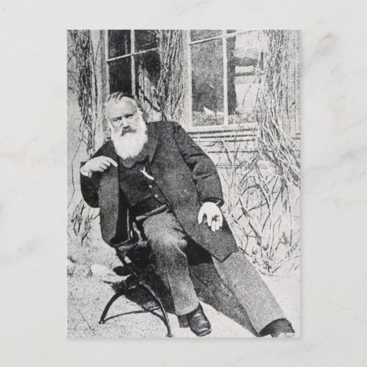 Johannes Brahms, c.1897 Postkarte (Vorderseite)