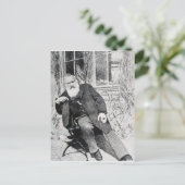Johannes Brahms, c.1897 Postkarte (Stehend Vorderseite)