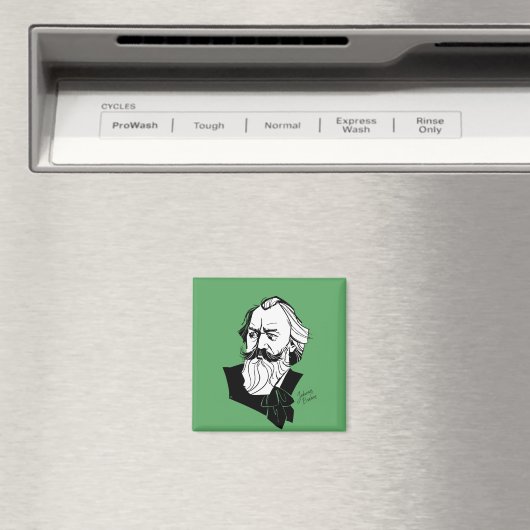 Johannes Brahms Magnet (In Situ (Geschirrspüler))