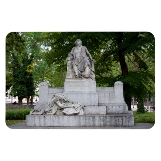 Johannes Brahms Magnet (Horizontal)