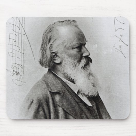 Johannes Brahms Mousepad (Vorne)