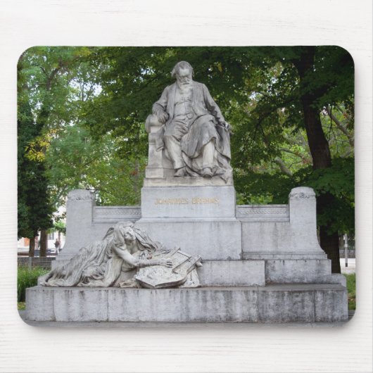 Johannes Brahms Mousepad (Vorne)