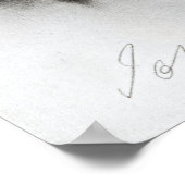 Johannes Brahms Poster (Ecke)