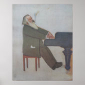 Johannes Brahms Poster (Vorne)