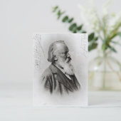 Johannes Brahms Postkarte (Stehend Vorderseite)