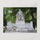 Johannes Brahms Postkarte (Vorderseite)