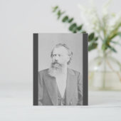 Johannes Brahms Postkarte (Stehend Vorderseite)