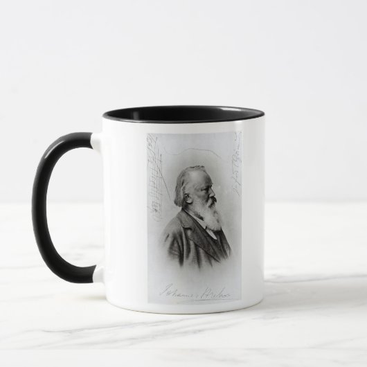 Johannes Brahms Tasse (Links)