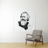Johannes Brahms Wandteppich (Beispiel)
