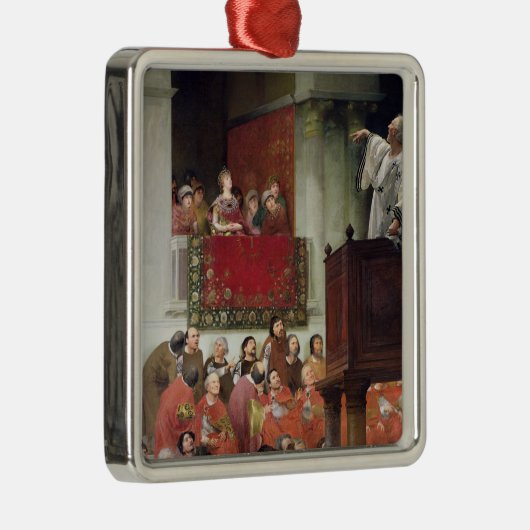 Johannes Chrystostomos Ornament Aus Metall (Rechts)