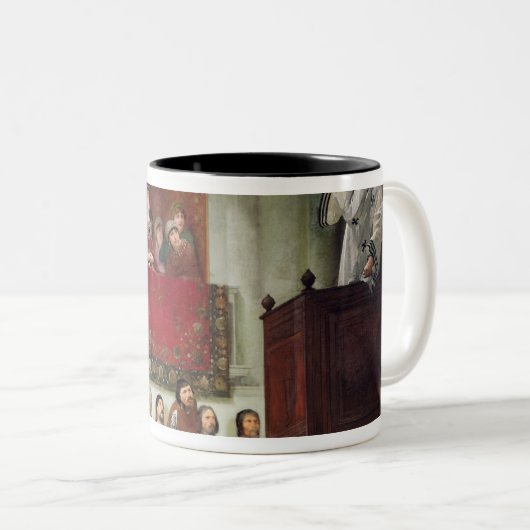 Johannes Chrystostomos Zweifarbige Tasse (VorderseiteRechts)