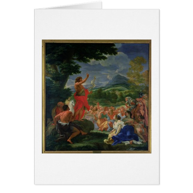 Johannes das Baptist-Predigen, gemalt vor 169 (Vorne)