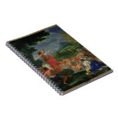 Johannes das Baptist-Predigen, gemalt vor 169 Notizblock (Rechte Seite)