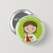 Johannes der Apostel Button (Vorne & Hinten)