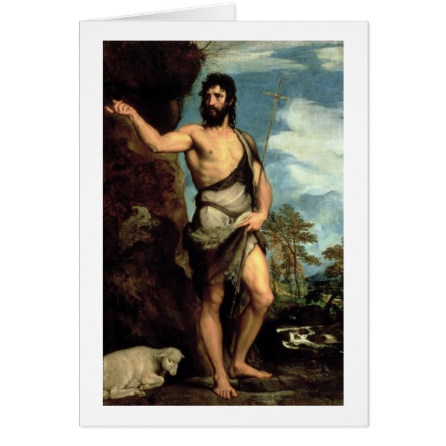 Johannes der Baptist (Vorne)