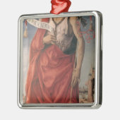 Johannes der Baptist 2 Silbernes Ornament (Links)