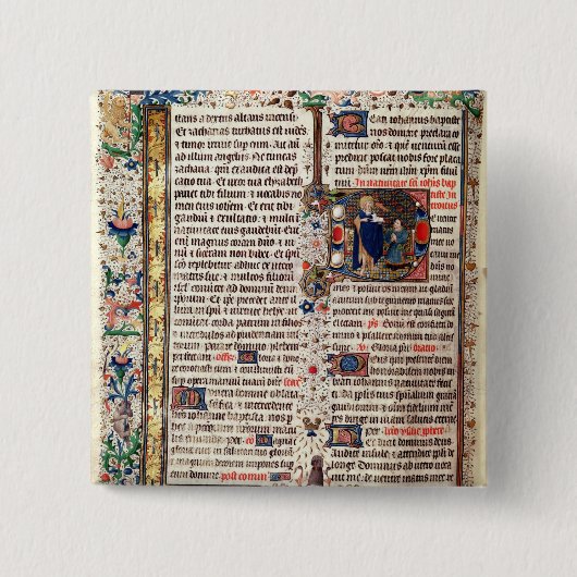 Johannes der Baptist Button (Vorderseite)