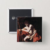 Johannes der Baptist Button (Vorne & Hinten)