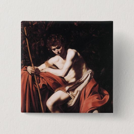 Johannes der Baptist Button (Vorderseite)