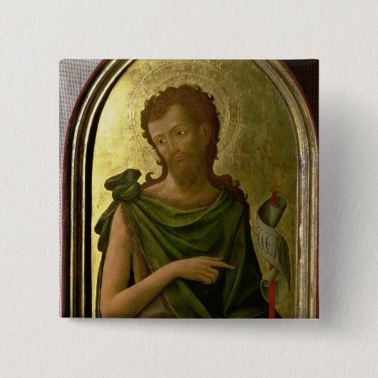 Johannes der Baptist Button (Vorderseite)