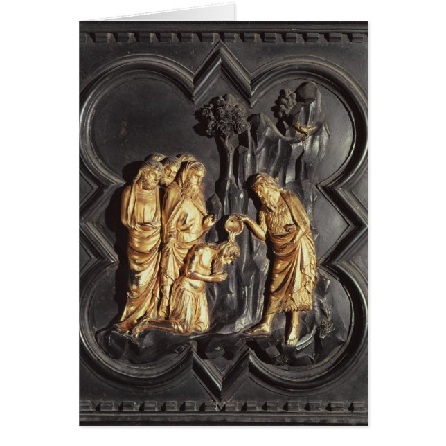 Johannes der Baptist, der im Fluss tauft (Vorne)