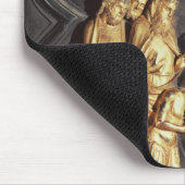 Johannes der Baptist, der im Fluss tauft Mousepad (Ecke)
