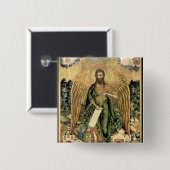 Johannes der Baptist, Engel der Wildnis Button (Vorne & Hinten)