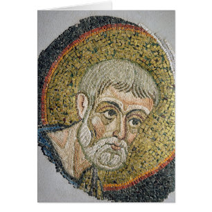 Johannes der Baptist: Fragment eines Mosaiks