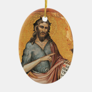 Johannes der Baptist Keramikornament