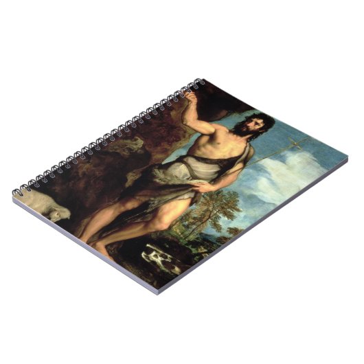 Johannes der Baptist Notizblock (Linke Seite)