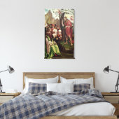 Johannes der Baptist predigen vor Herod Leinwanddruck (Insitu (Schlafzimmer))