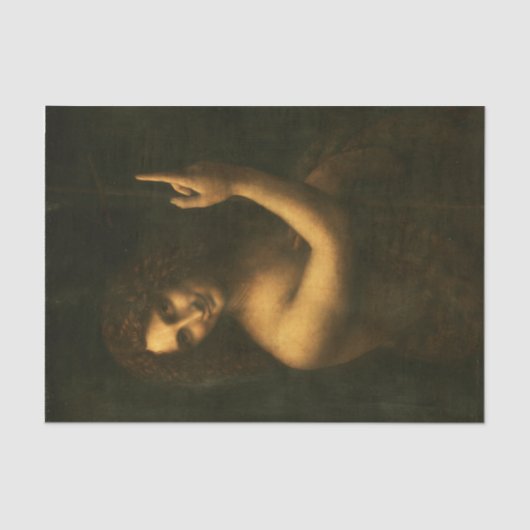 Johannes der Baptiste Seidenpapier (Vorderseite)