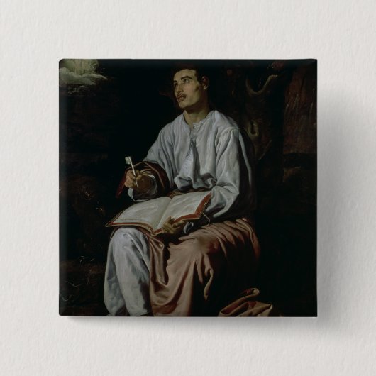 Johannes der Evangelist auf der Insel von Button (Vorderseite)