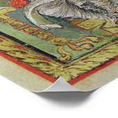 Johannes der Evangelist, aus den Ebbo-Evangelien Poster (Ecke)