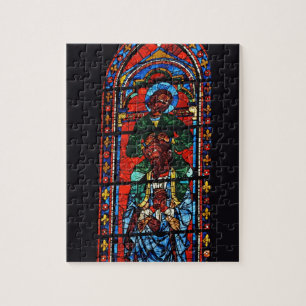 Johannes der Evangelist, der die Schultern von Ez Puzzle