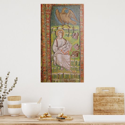Johannes der Evangelist Poster (Küche)