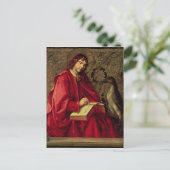Johannes der Evangelist Postkarte (Stehend Vorderseite)