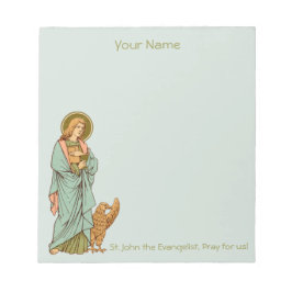 Johannes der Evangelist (RLS 07) 5,5"x6" Notizblock