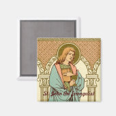 Johannes der Evangelist (RLS 07) Magnet (Vorderseite/Rückseite)