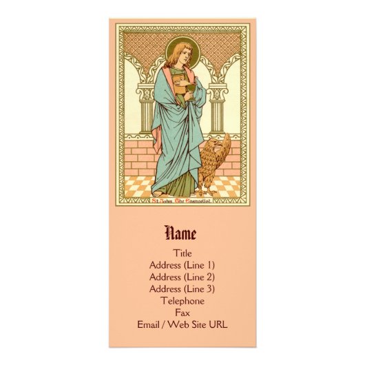 Johannes der Evangelist (RLS 07) Werbekarte (Vorne)