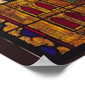 Johannes der Evangelist schreibt die Apokalypse Poster (Ecke)