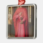 Johannes der Evangelist Silbernes Ornament (Links)