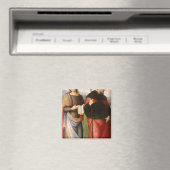 Johannes der Evangelist und Augustinus Magnet (In Situ (Geschirrspüler))