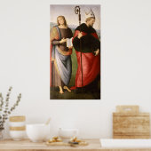 Johannes der Evangelist und Augustinus Poster (Küche)