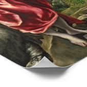 Johannes der Evangelist und Johannes der Täufer Poster (Ecke)