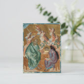 Johannes der Evangelist von Andrei Rublev Postkarte (Stehend Vorderseite)