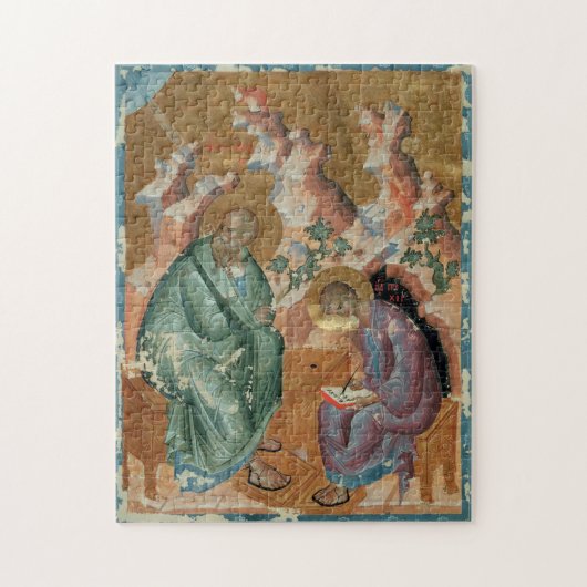 Johannes der Evangelist von Andrei Rublev Puzzle (Vertikal)