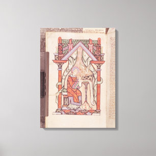 Johannes der Evangelist von den Evangelien Leinwanddruck