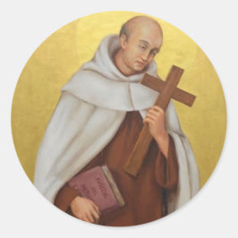 Johannes der Heiligen der Kreuzkarmeliten Runder Aufkleber